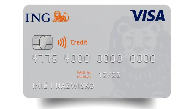 ING Karta kredytowa Visa